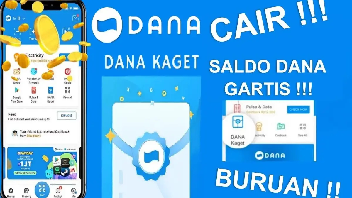 Baru! Saldo DANA Kaget Hadir Lagi, Klaim Saldo Gratis Hingga Rp200.000 Tanpa Undian Baru! Saldo DANA Kaget Hadir Lagi, Klaim Saldo Gratis Hingga Rp200.000 Tanpa Undian