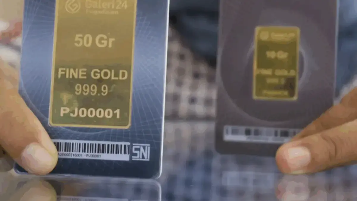 Harga Emas di Pegadaian Naik Jadi Rp2,82 Juta per Gram UBS dan Galeri24 Harga Emas di Pegadaian Naik Jadi Rp2,82 Juta per Gram UBS dan Galeri24