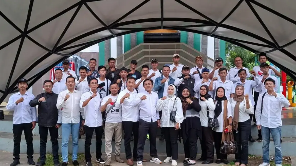 Dewan Pimpinan Daerah (DPD) PSI Kabupaten Ciamis. (Cecep Herdi/Jabar Ekspres)