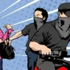 Aksi penjambretan yang terjadi di Jalan Amir Machmud, Kota Cimahi, Minggu (18/1/2026) malam, berakhir dramatis