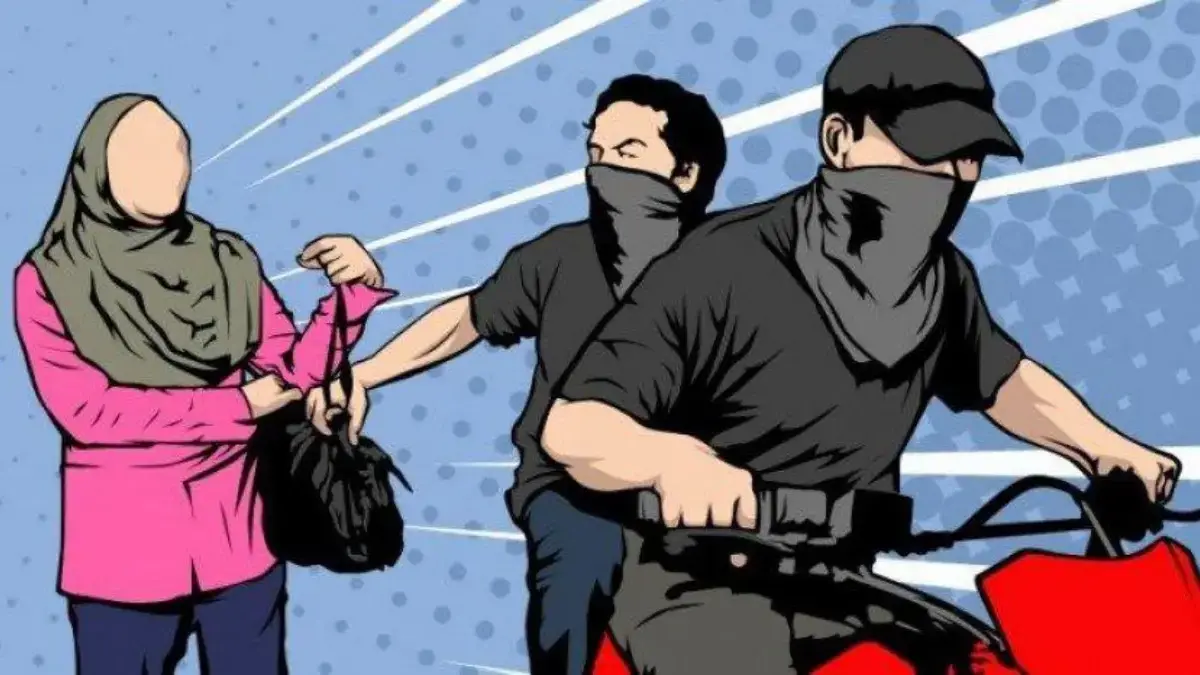 Tak Gentar Dipepet Jambret, Wanita Muda di Cimahi Kejar Pelaku hingga Tersungkur Aksi penjambretan yang terjadi di Jalan Amir Machmud, Kota Cimahi, Minggu (18/1/2026) malam, berakhir dramatis