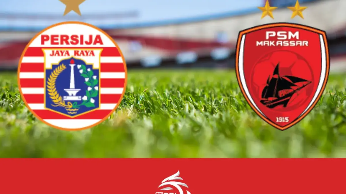 Tinggal Klik! Ini Link Live Streaming Persija vs PSM Laga Super League yang Sedang Tayang Canva link streaming Persija vs PSM.