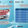 Pengumuman Mudik Gratis Bersama KAI 2026 yang dinggah di akun Instagram resmi @kai121.