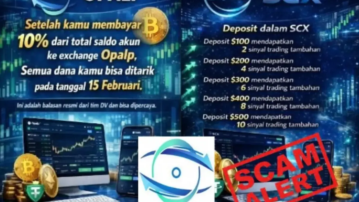 aplikasi OPALP Exchange yang akan memberikan kompensasi pada anggotanya.