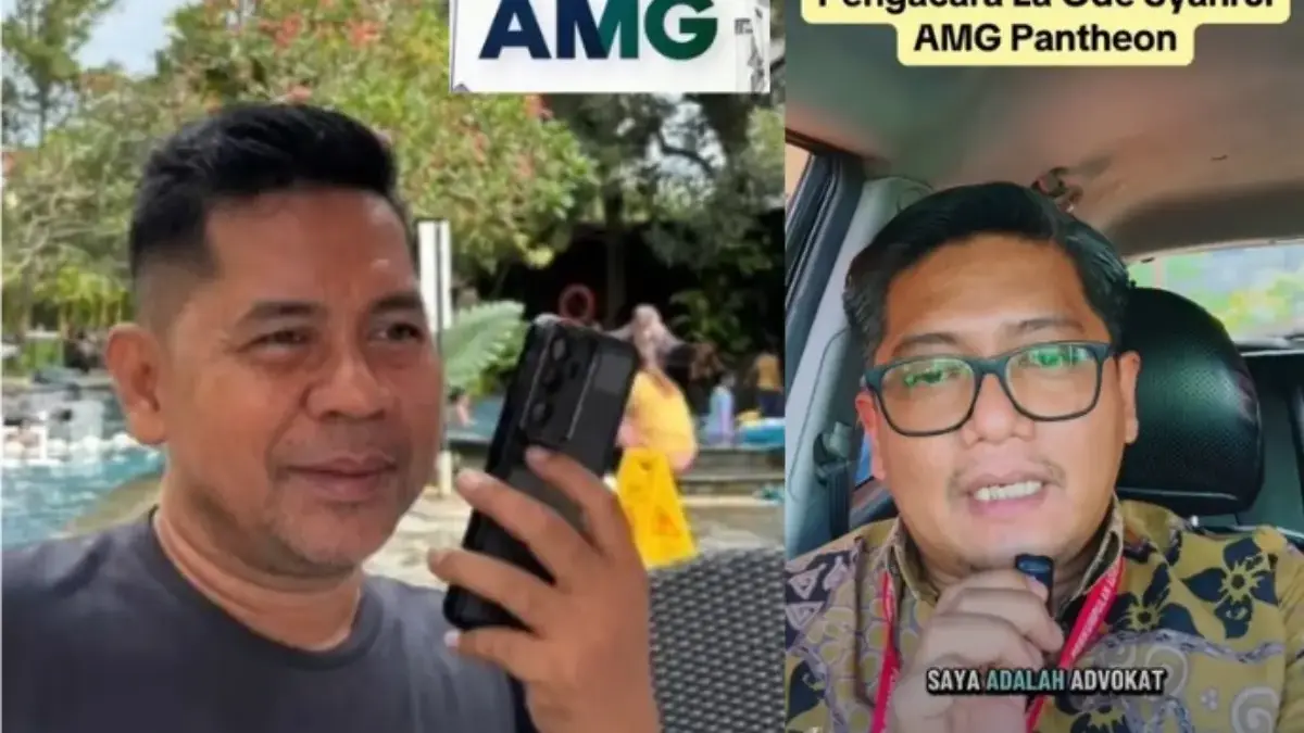 Info Terbaru AMG Pantheon, Ketua La Ode Syahrul Sewa Pengacara, Akun yang Merugikan Terancam Dipidanakan Ketua AMG Pantheon Baubau dengan pengacaranya Imam Ridho Angga Yuwono.