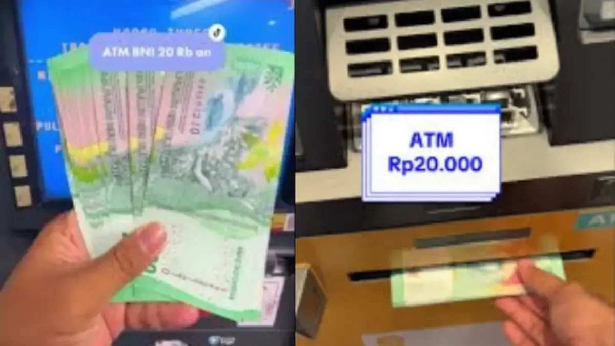 Lokasi mesin ATM dengan pecahan Rp10.000 dan Rp20.000