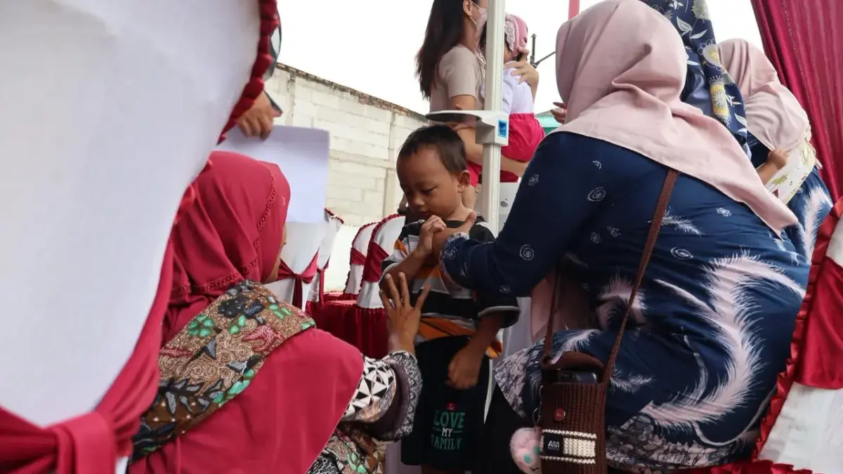 Alfamidi Cabang Bekasi kembali menggelar program Corporate Social Responsibility (CSR) Edukasi Keluarga Balita
