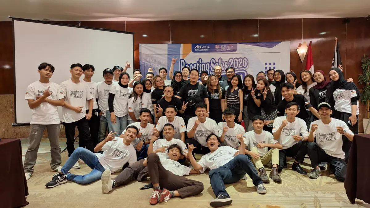 Gelar Boosting Sales 2026, AK21 Group pilih Upgrade Karyawan Ditengah Kompetisi Bisnis Gelar Boosting Sales 2026, AK21 Group pilih Upgrade Karyawan Ditengah Kompetisi Bisnis