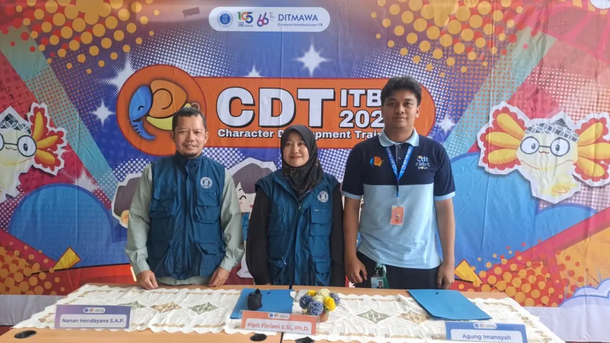 CDT ITB 2025: Tanamkan AIR Sejak Dini, Cetak Mahasiswa Adaptif, Berintegritas, dan Rendah Hati