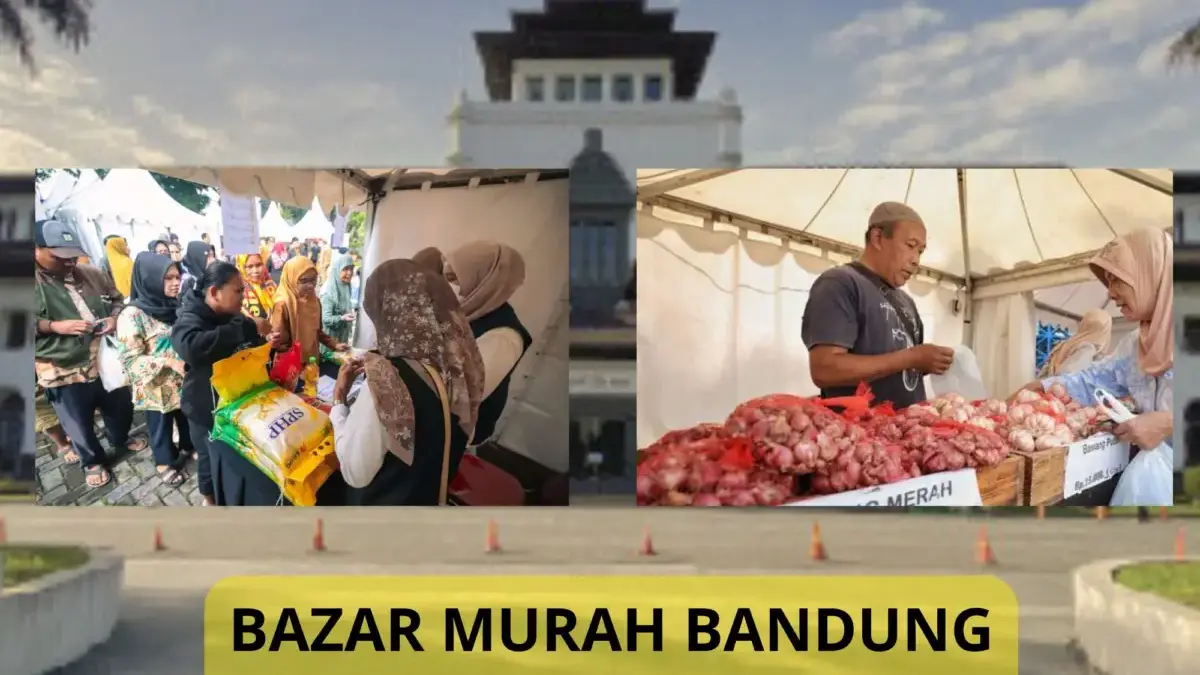 Bazar Murah di Kota Bandung.