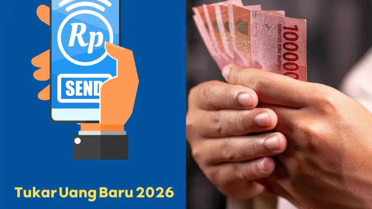 Begini Cara Tukar Uang Baru 2026 via Aplikasi PINTAR, Kembali Dibuka pada 26 Februari Canva tukar uang baru 2026 Aplikasi PINTAR.