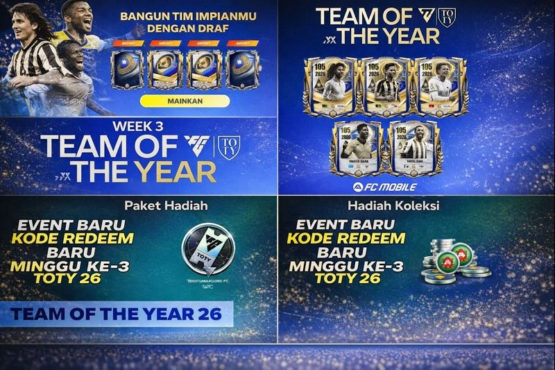 Hari Ini Saja! 25 Kode Redeem FC Mobile Terbaru 5 Februari 2026, Kuota Terbatas