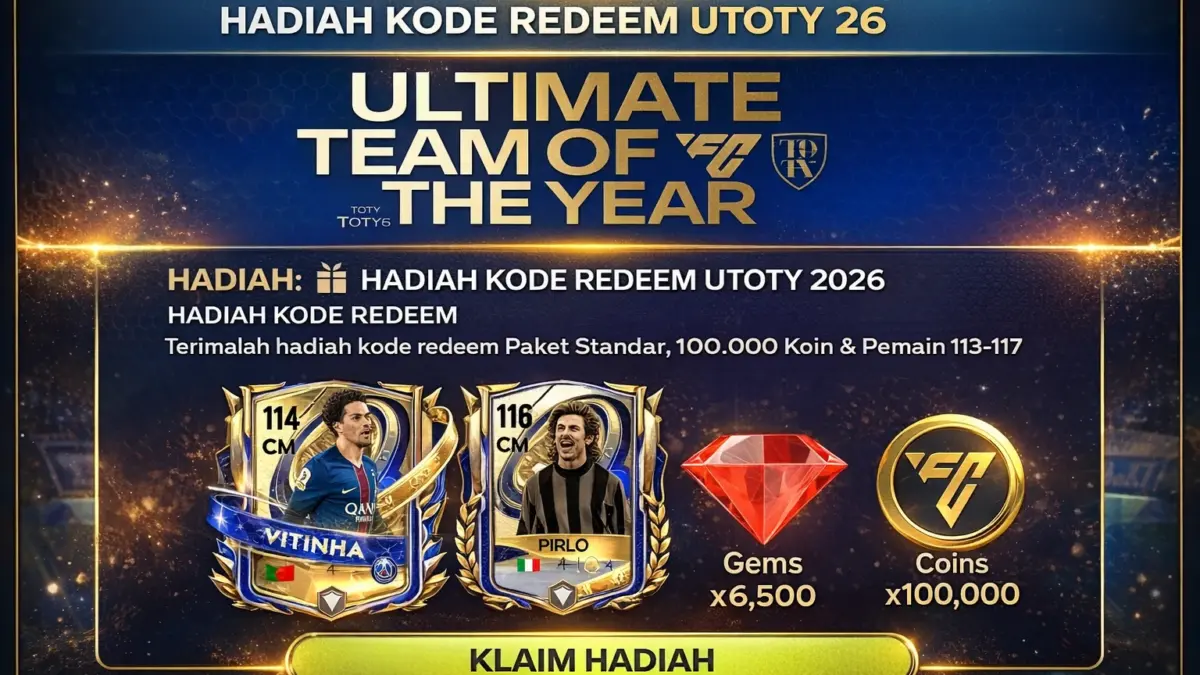 Buruan Klaim! 20 Kode Redeem FC Mobile 9 Februari 2026 Gratis Tanpa Top Up