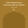 Cek Jadwal Buka Puasa Ramadan 2026 Kabupaten Bandung di Sini