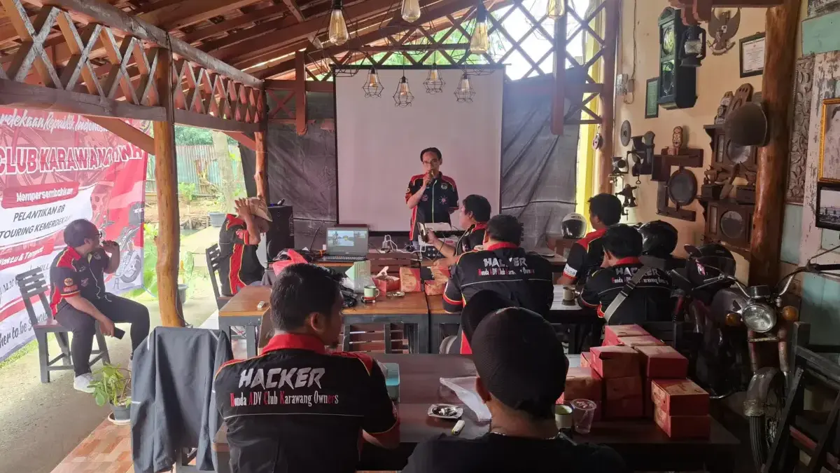 Rapat Kerja Kepengurusan Honda ADV Club Karawang Owners (HACKER)