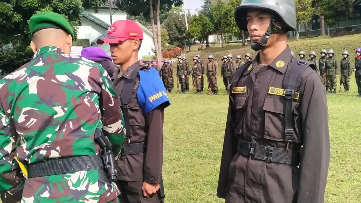 115 Mahasiswa Jawa Barat Menjalani Pendidikan Dasar Bela Negara Menwa Mahawarman Bela Negara