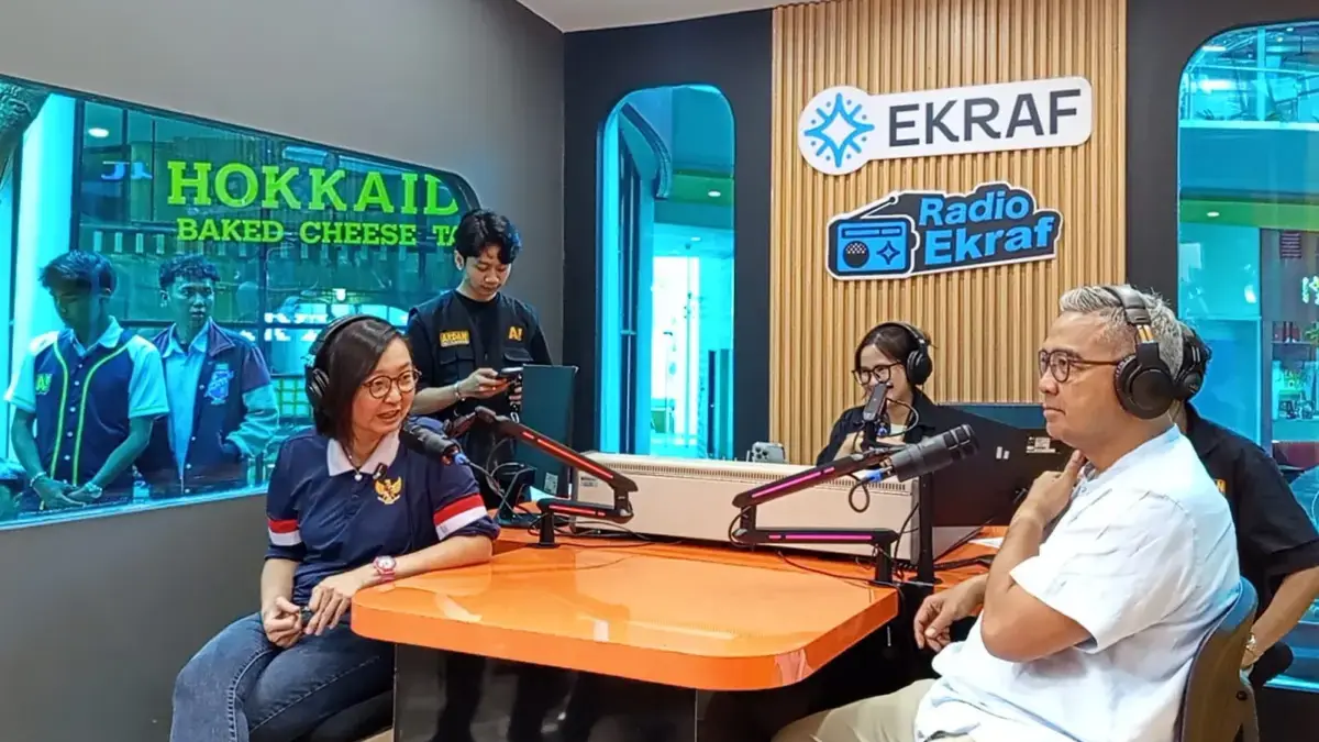 Jaga Ekosistem, Kemen Ekraf Hadirkan Radio di Ruang Publik Bandung