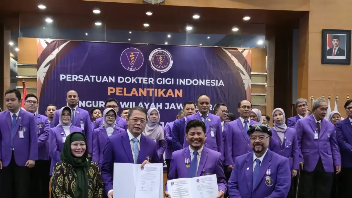 Pengurus Baru PDGI Jawa Barat Komitmen Atasi Krisis Kesehatan Gigi 32 Juta Jiwa 