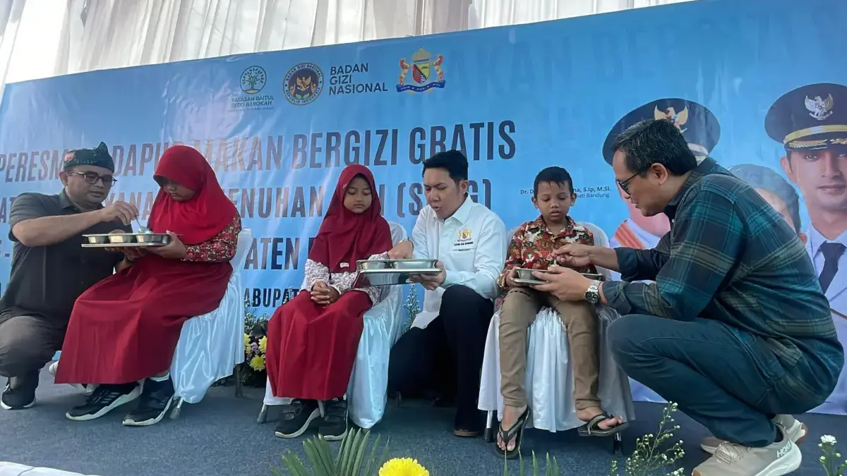 Resmi Beroperasi di Dayeuhkolot, SPPG Kadin ke-26 Ditargetkan Jadi Percontohan di Kabupaten Bandung