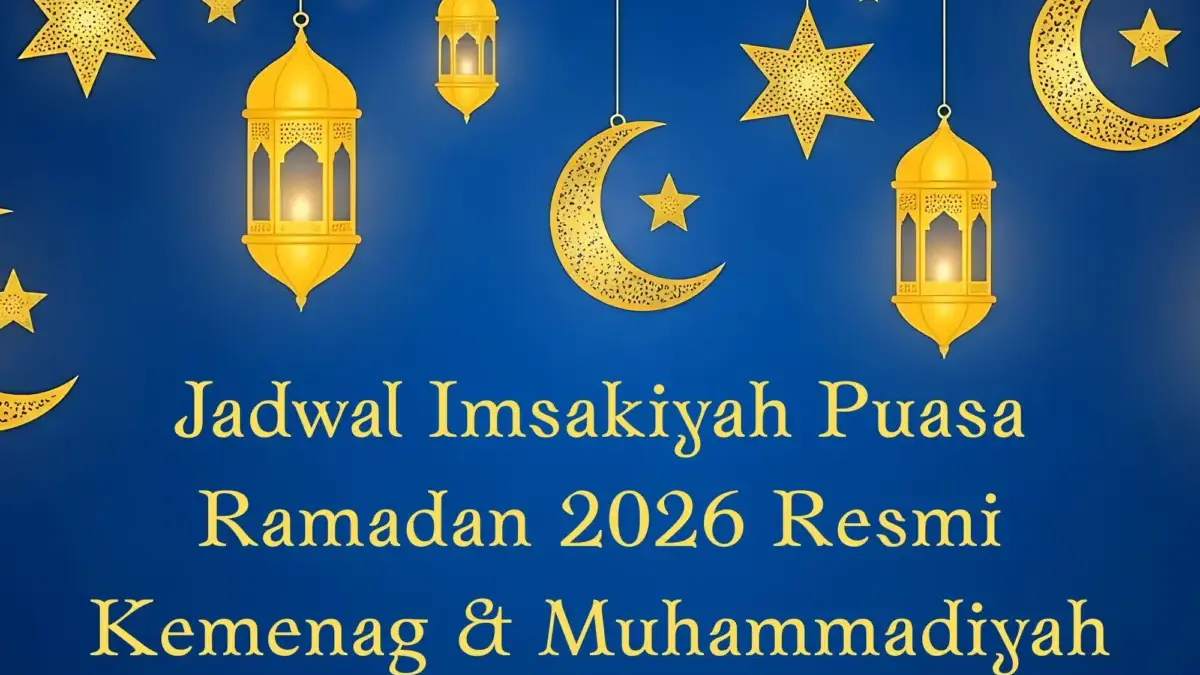Canva Jadwal Imsakiyah Ramadan 2026.
