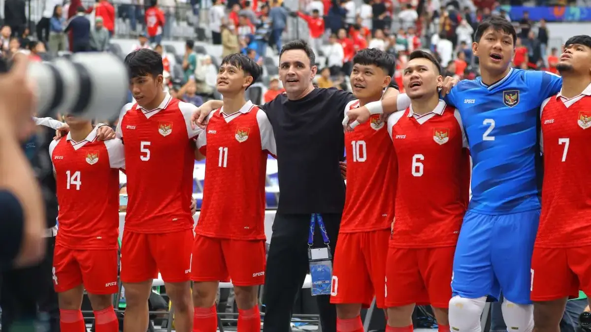 Timnas Futsal Indonesia di Piala Asia Futsal 2026.