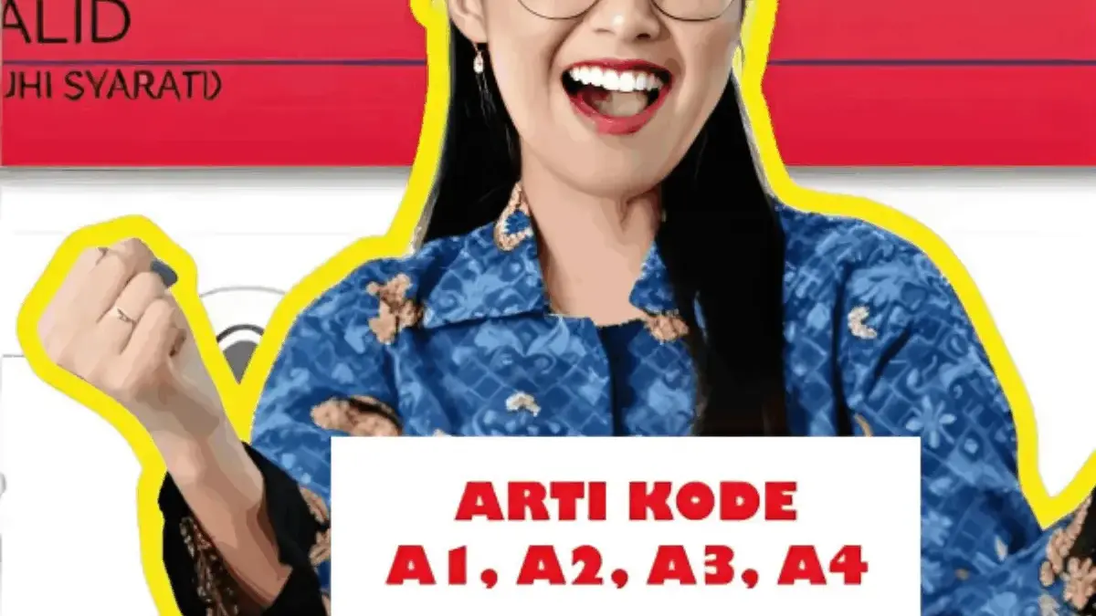 Ini Arti Kode A1, A2, A3, dan A4 di Info GTK Agar Tunjangan Tetap Cair Ini Arti Kode A1, A2, A3, dan A4 di Info GTK Agar Tunjangan Tetap Cair