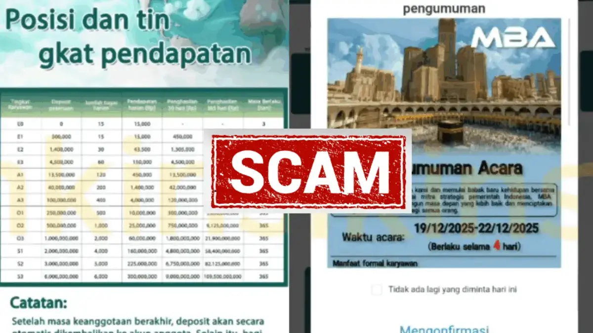 Aplikasi MBA Terbukti SCAM! Begini Cara Mendapatkan Kembali Uang Anda