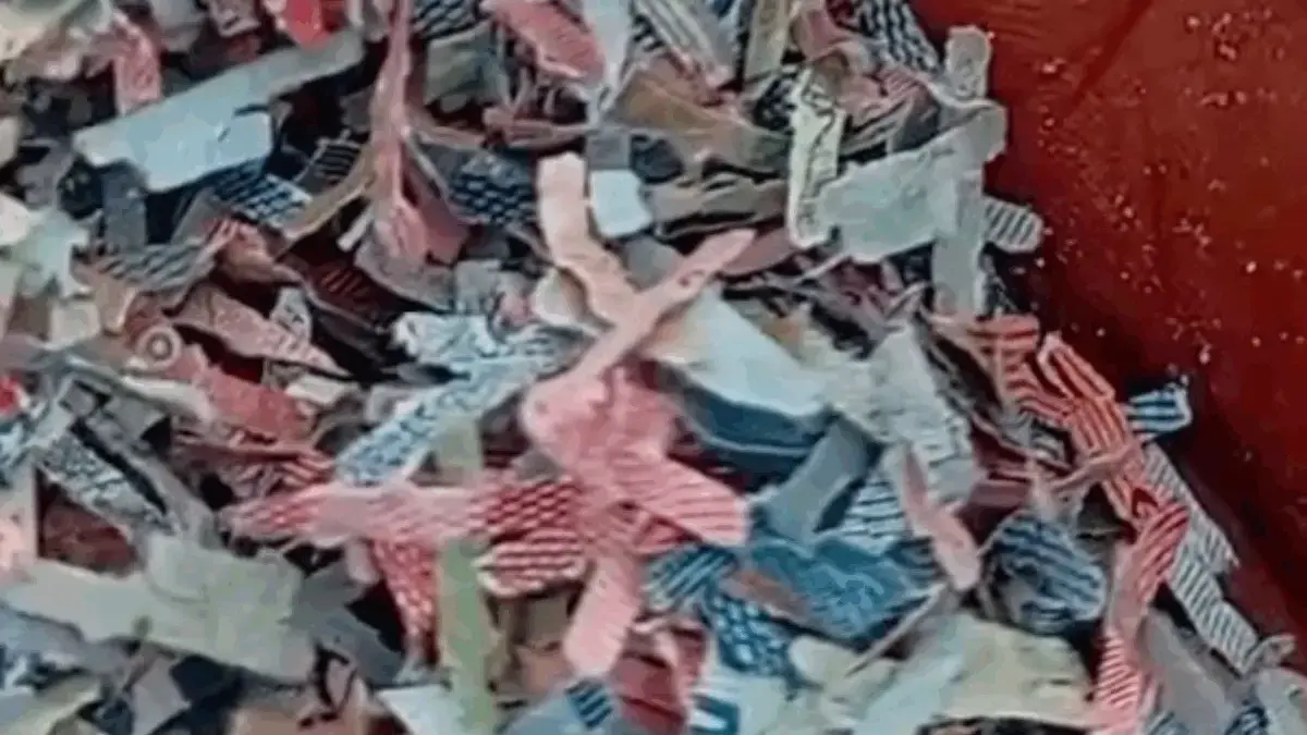 Duit Rp100 dan Rp50 Ribu di TPS Bekasi Bikin Geger, Asal-usul Cacahan Uang Ini Masih Misterius Duit Rp100 dan Rp50 Ribu di TPS Bekasi Bikin Geger, Asal-usul Cacahan Uang Ini Masih Misterius