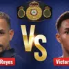 Reyes vs Santillan Rebut Gelar Interim WBA, Adu Kekuatan dan Teknik di Santo Domingo
