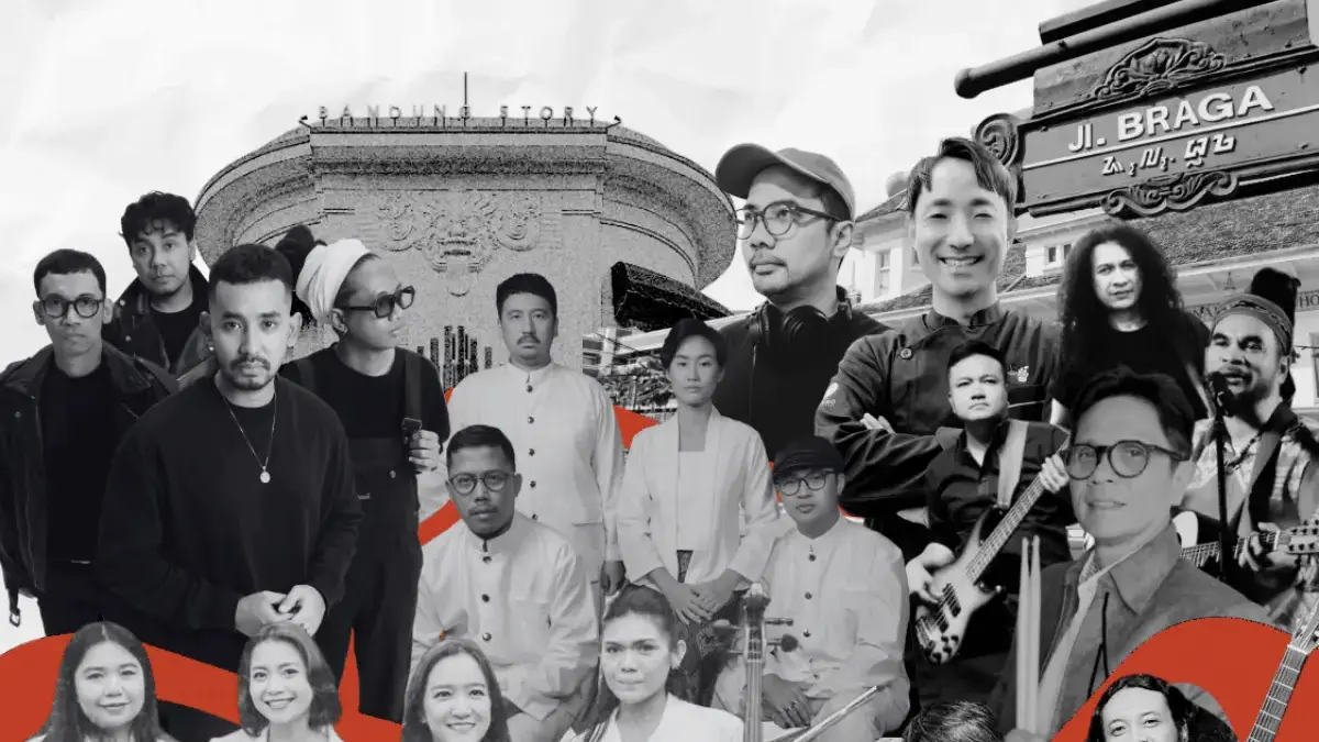 Para bintang tamu yang akan meramaikan The Voice Fest at Braga.