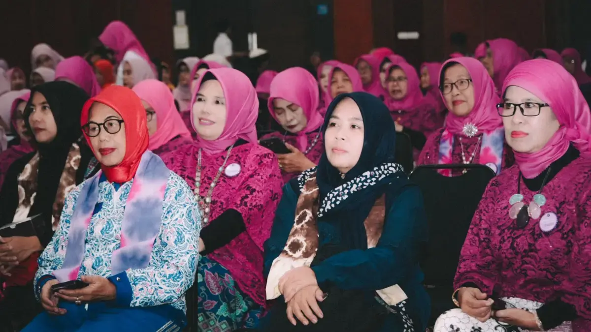 Sejumlah Peserta Sekolah Lansia di kota Cimahi
