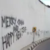 Vandalisme di Underpass Dustira (mong)