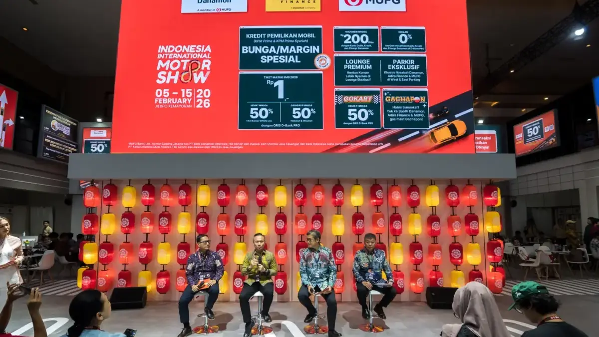 Danamon dan Adira Finance Didukung MUFG Kembali Hadir di Indonesia International Motor Show Jakarta 2026 Danamon dan Adira Finance Didukung MUFG Kembali Hadir di Indonesia International Motor Show Jakarta 2026