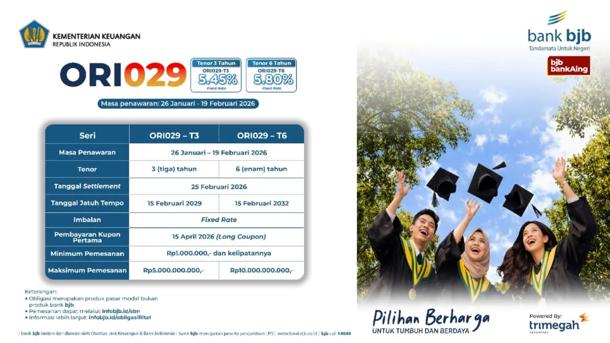 bank bjb Dorong Kemudahan Investasi Masyarakat melalui ORI029 bank bjb Dorong Kemudahan Investasi Masyarakat melalui ORI029