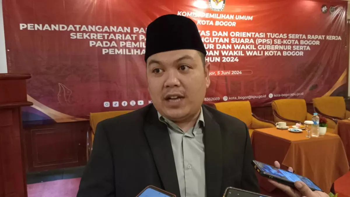 Muhammad Habibi Zaenal Arifin, selaku Ketua merangkap Anggota Komisi Pemilihan Umum (KPU) Kota Bogor