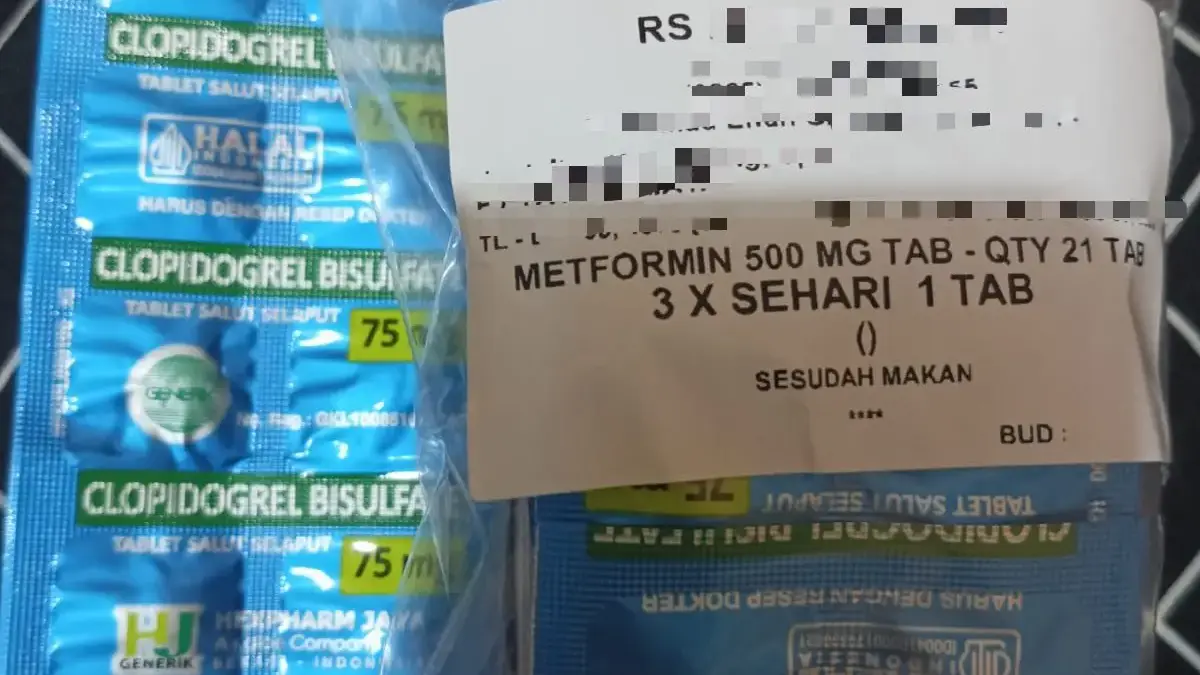 Obat yang diterima pasien diduga tidak sesuai dengan keluhan diabetes yang dialami pasien
