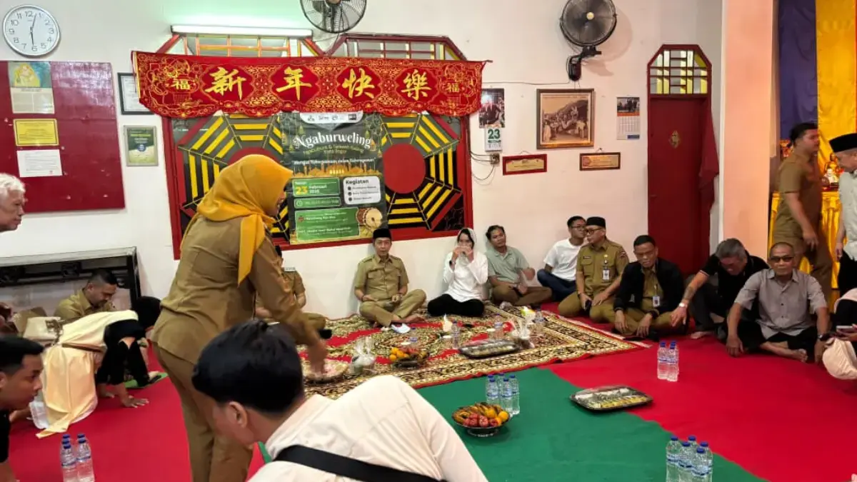 Buka bersama di Kelenteng Phan Ko Bio, Bogor Tengah yang turut dihadiri langsung Wali Kota Bogor