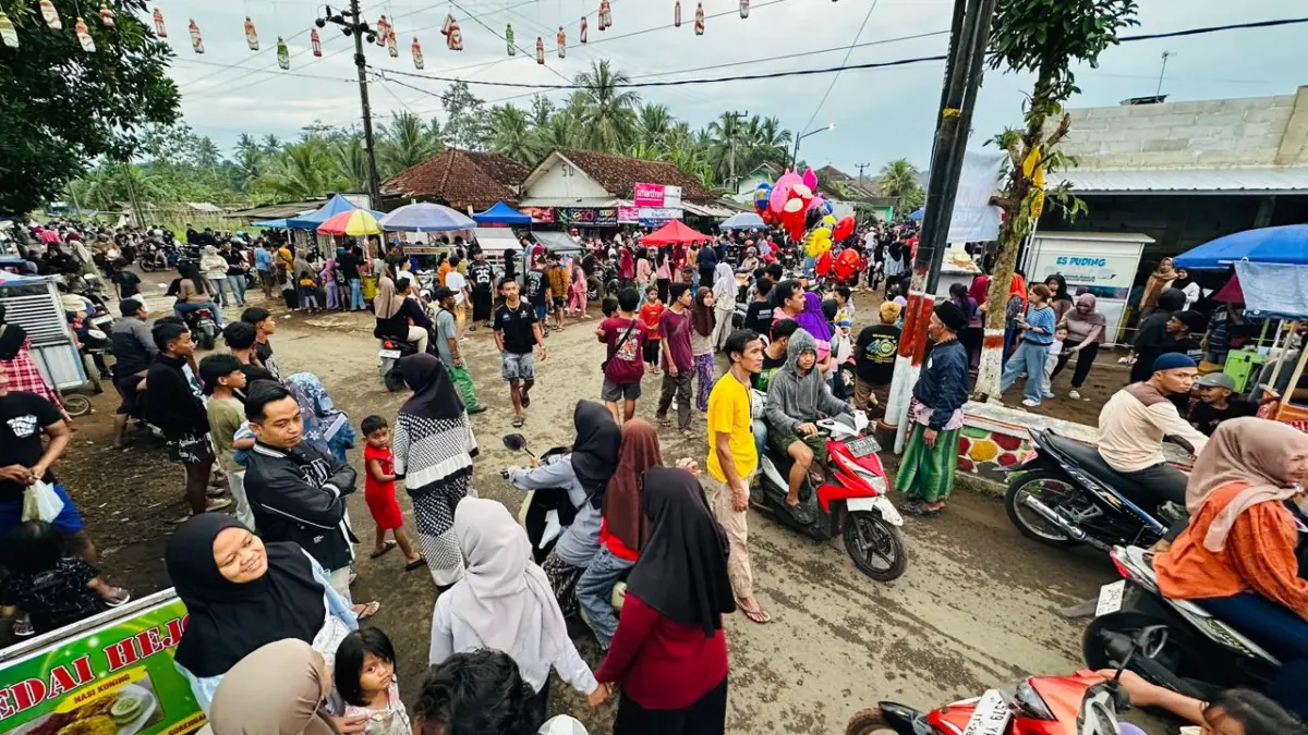 Tradisi Tahunan, Pasar Tumpah Ramadan di Banjar Jadi Primadona Warga Ngabuburit