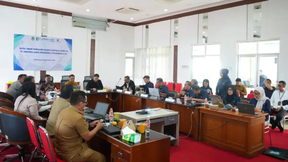 BUMD Sehat, PT Jamkrida Jabar Setorkan Dividen Rp6,5 Miliar di 2025