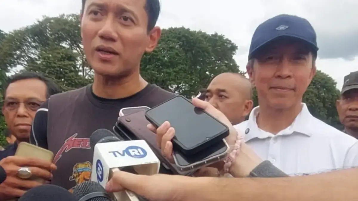 Menteri Koordinator Bidang Infrastruktur dan Pembangunan Kewilayahan Agus Harimurti Yudhoyono (AHY)
