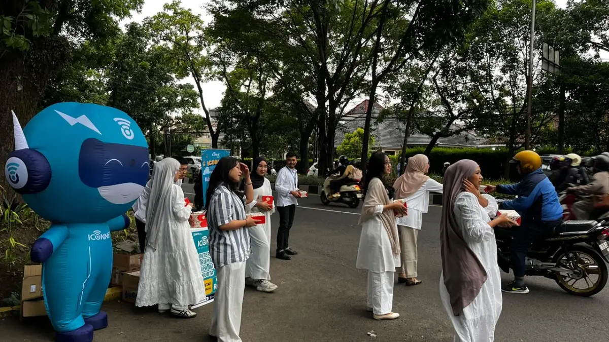 ICONNET Jawa Barat Tebar Kepedulian Ramadan Melalui Aksi “CONI Berbagi Takjil”