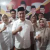 Ketua DPC Gerindra Sumedang, Heri Ukasah Sulaeman saat ditemui Jabar Ekspres usai laksanakan peringatan HUT ke