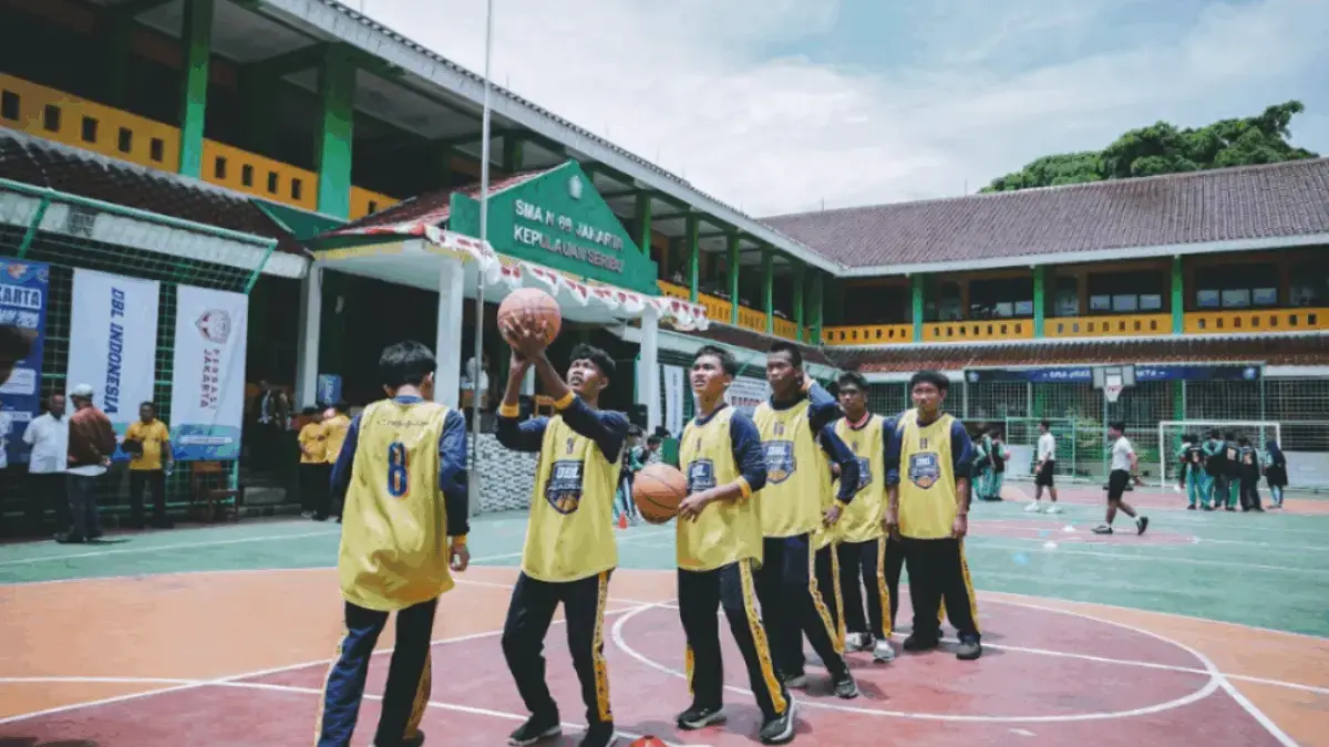 DBL Academy Perkenalkan Basketball Clinic Pertama di Kepulauan Seribu