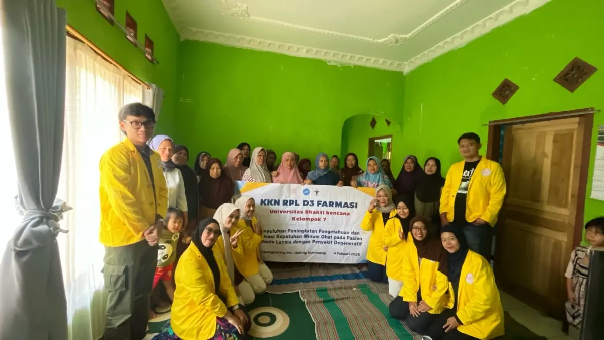 Mahasiswa KKN RPL D3 Farmasi UBK Tingkatkan Pengetahuan dan Kepatuhan Minum Obat Lansia Prolanis Mahasiswa KKN RPL D3 Farmasi UBK Tingkatkan Pengetahuan dan Kepatuhan Minum Obat Lansia Prolanis