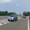 Situasi arus mudik lenggang di Cipali/Istimewa
