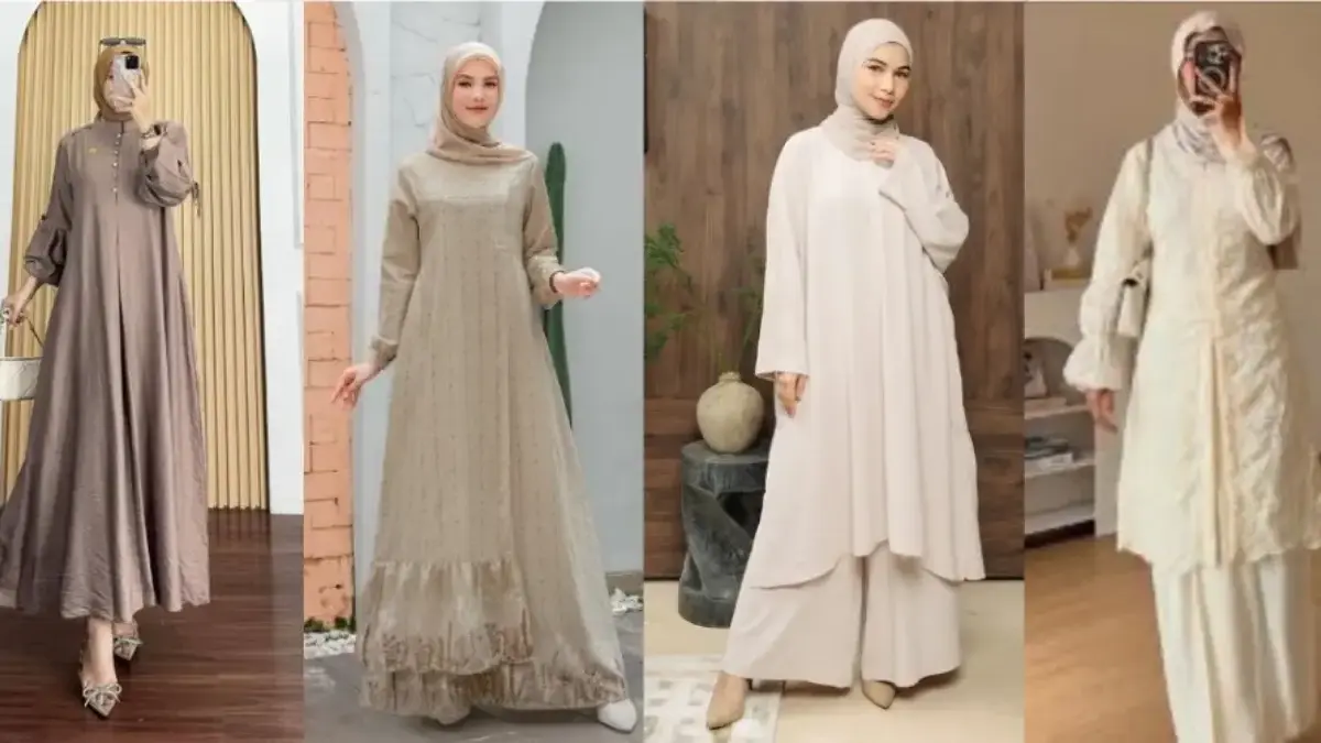 ILUSTRASI Trend baju lebaran terbaru tahun 2026.