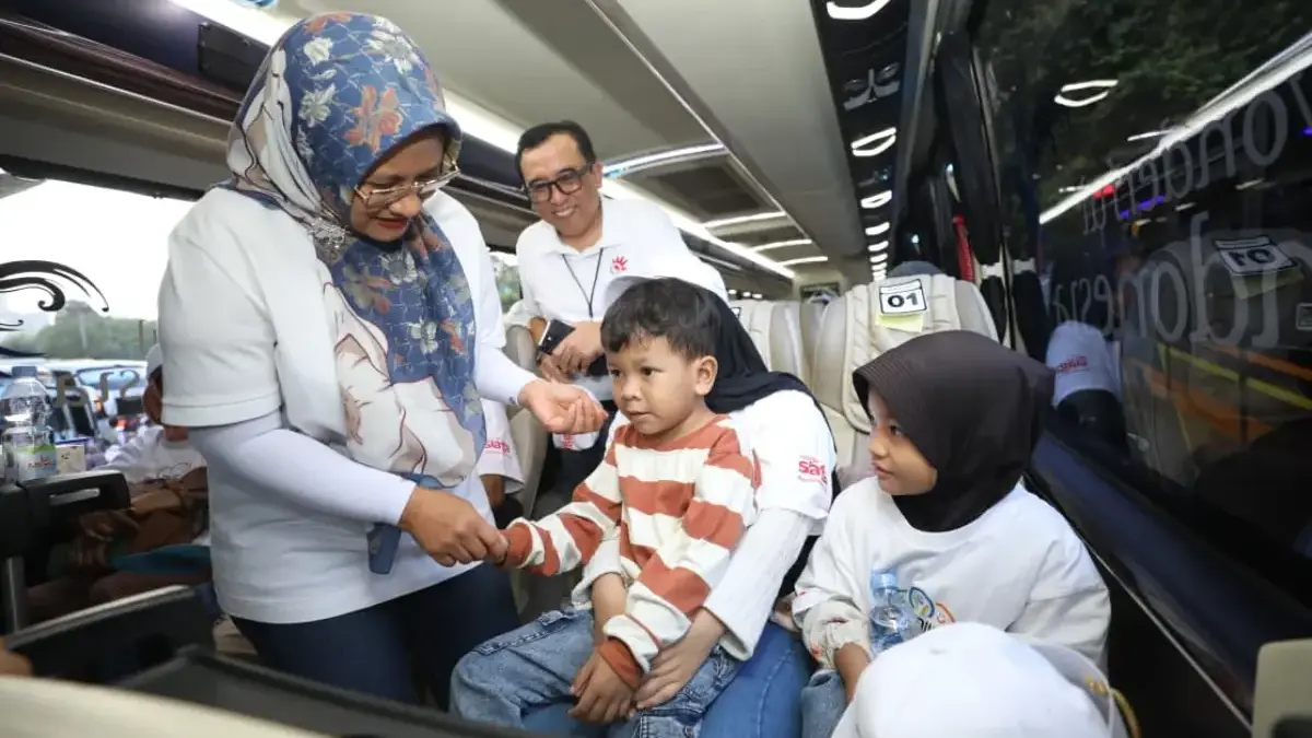 Program Mudik Gratis Bersama TelkomGroup 2026 dengan memberangkatkan 1.924 pemudik dari Jakarta