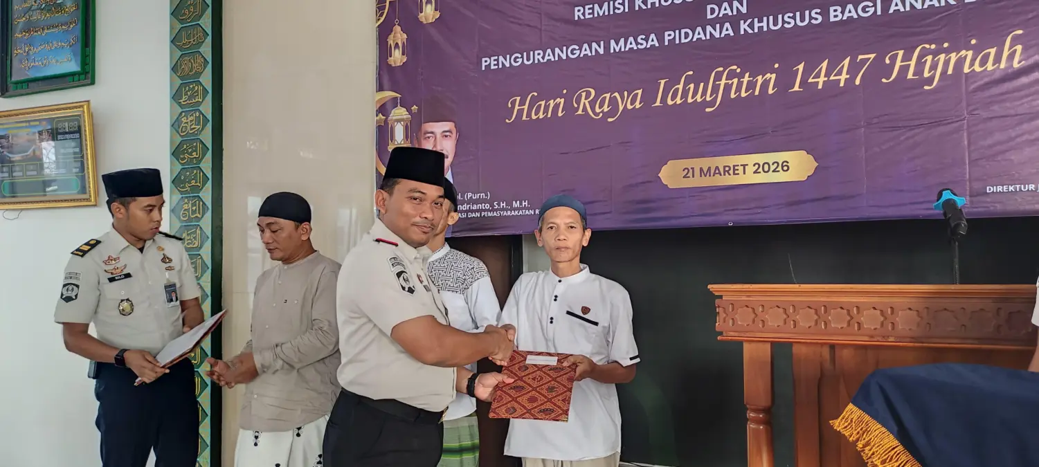 428 Warga Binaan Lapas Banjar Dapat Remisi Khusus Idul Fitri 1447 H – jabarekspres.com