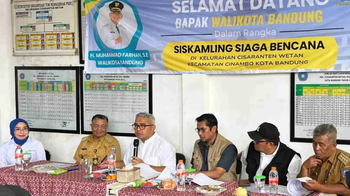 Dekatkan Layanan JKN, Dukung Program Siskamling Siaga Desa Kota Bandung 