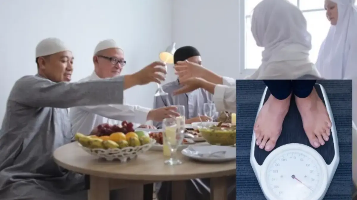 9 Cara Menjaga Berat Badan Tidak Naik Drastis Setelah Lebaran ILUSTRASI menjaga berat badan stabil setelah lebaran. (freepik)